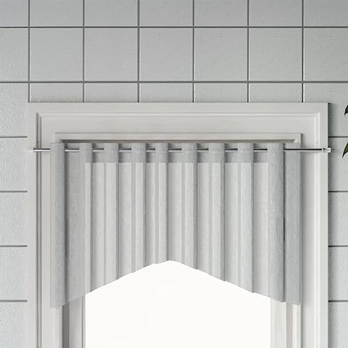 Genérico Rieles de Cortina 2 uds Aluminio Blanco y Plateado 90-130 cm,Barras para Cortinas y visillos-154612