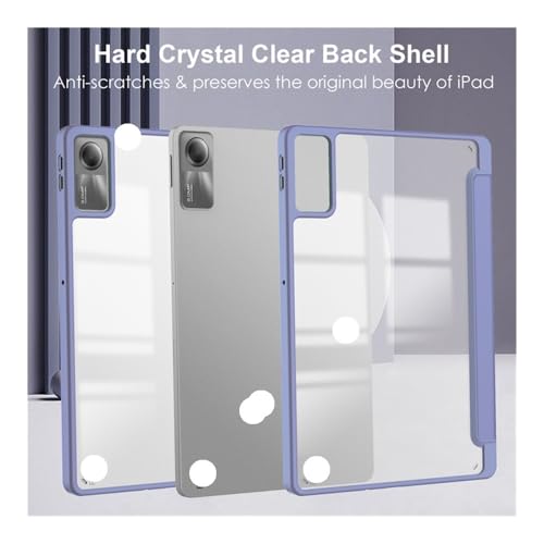 Smart case Xiaomi Pad 6 violette tri-pliante pour éviter les rayures - 4