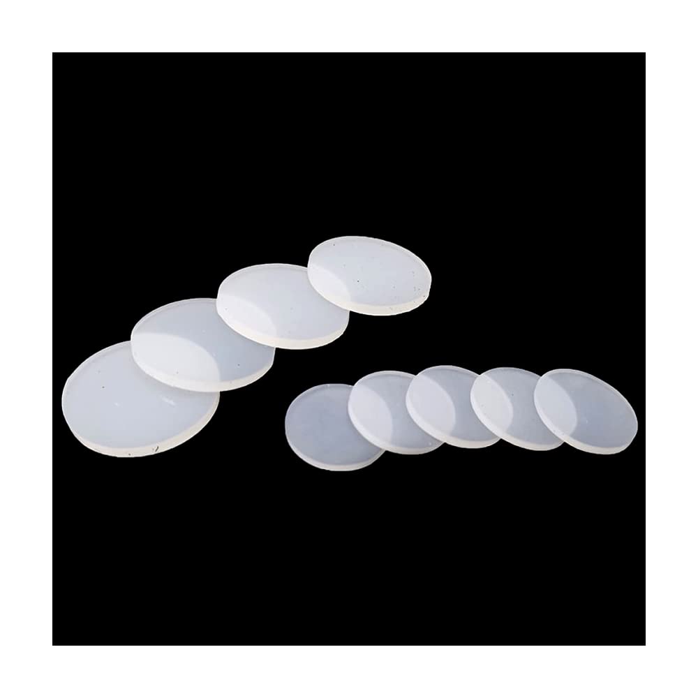 Weiße Flachdichtung 70x55x2mm - Hochtemperaturbeständige Gummidichtung