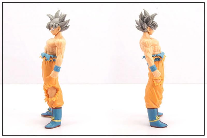 Image of Awestuffs Large Action Figure Limited Edition Figure Toy Statue Merchandise for Anime Lovers (18 cm) DBZ W-ma Instinct