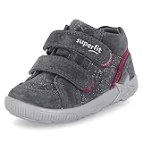 leichte, flexible Laufsohle Superfit Jungen Mädchen Starlight Lauflernschuhe, GRAU/ROT 2000, 26 EU
