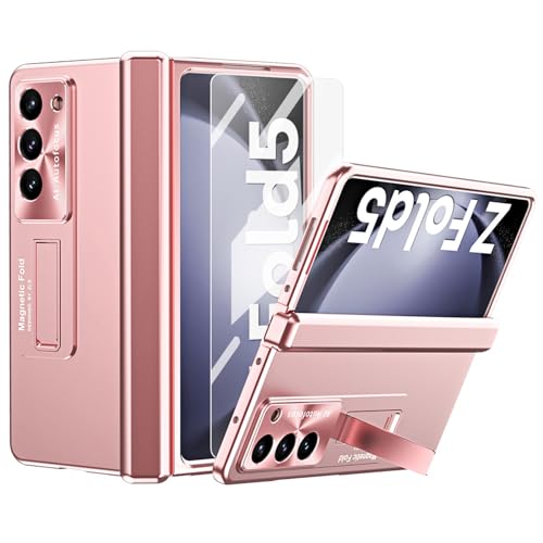 Coque Galaxy Z Fold 5 étui protection intégrale charnière avec béquille rigide