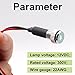 Taiss LED Indicator Pilot Dash Light with Symbols (Single Arrow) Green, 5/16