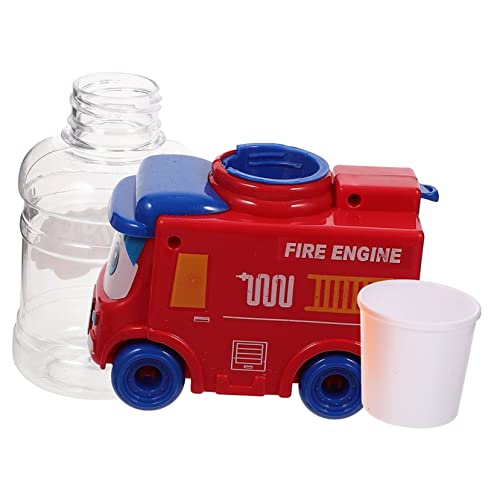 TOBBOMEY Mini Water Dispenser Fire Engine Design Lightweight Portable Water Cooler Plaything Enhances Self Care Skills Creativity for Pretend Play Educational Fun