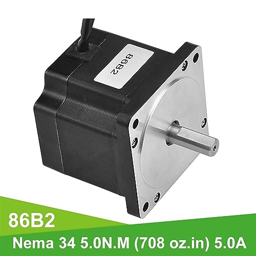 Moteur pas à pas 86B2 triphasé 5A courant continu pour commande numérique CNC