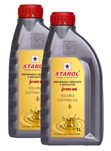 Image of STAROL Water Soluble Cutting oil (Metal Working Fluid) (Pack of 2 (2 L))
