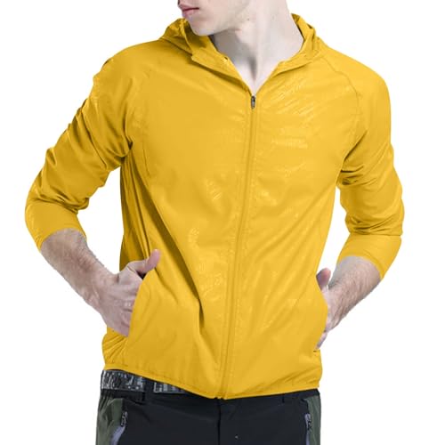 Womens Mens UPF 50+ Jackets Waterproof Lightweight Sun Protection Hoodie Fishing Hiking Full Zip Shirt with Pockets4