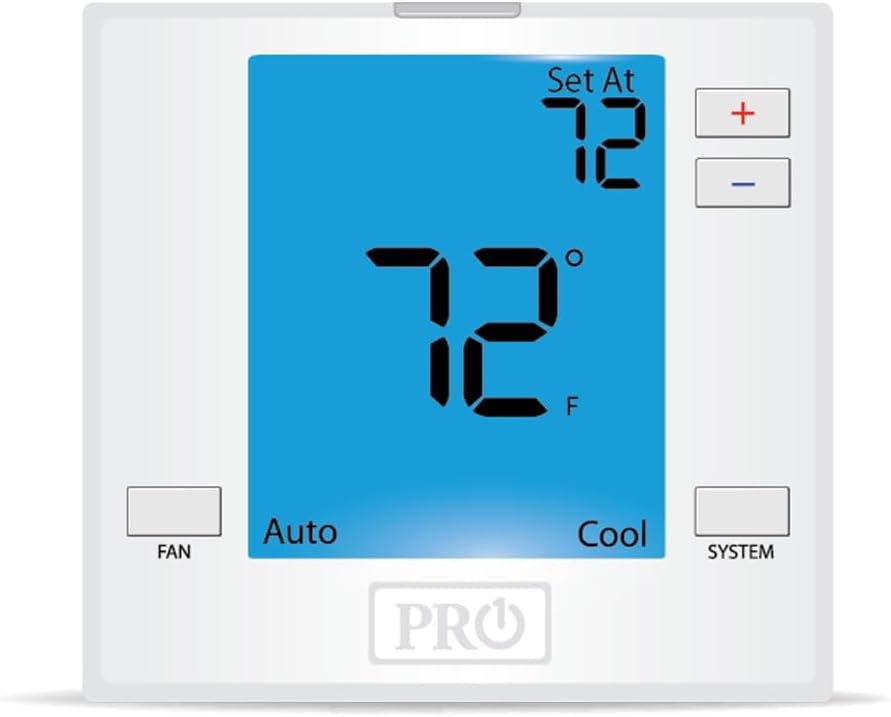 PRO1 IAQ T955WH Touchscreen Universal Programmable Thermostat with Humidity Control PRO1 IAQ T955WH Touchscreen Universal Programmable Thermostat with Humidity Control