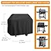 Raweao Abdeckung Gasgrill für Enders Cosmo 3, Gasgrill Abdeckhaube den Außenbereich Wasserdicht Wetterfest Abdeckplane für Tepro für Enders Grills (133x67x110cm)