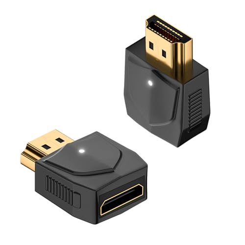 Adaptador HDMI a Mini HDMI 8K QIANRENON, Pack 2 piezas miniatura 1
