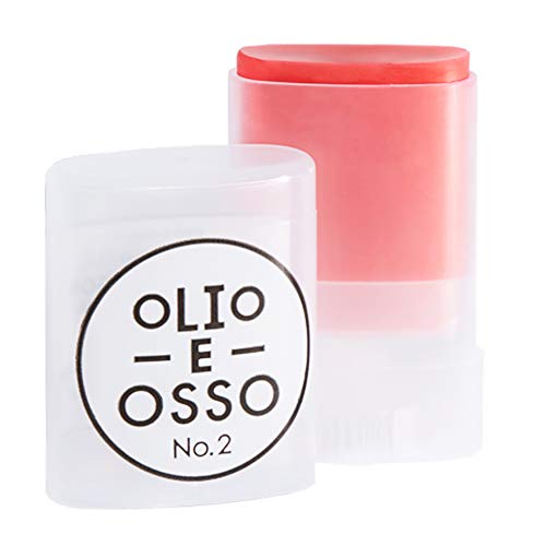 Olio E Osso - Natural Lip + Cheek Balm | Natural, Non-Toxic, Clean Beauty (No. 2 French Melon, 0.35 oz | 10 g)