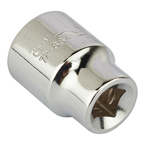 Image of STANLEY STMT72884-8B 1 /4-inch 13mm Chrome Vanadium Steel 6 Point Standard Socket (Silver)
