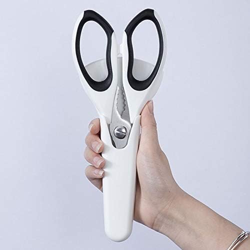 Craft Scissors Scissors Household Kitchen Household Multifunctional Stainless Steel White Scissors Kitchen Scissors