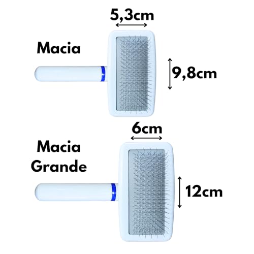 Chalesco Rasqueadeira Macia Branca para Cães