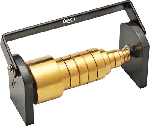 Eisco Labs Premium Brass Slotted Mass Set (Set of 8 Masses) image 3