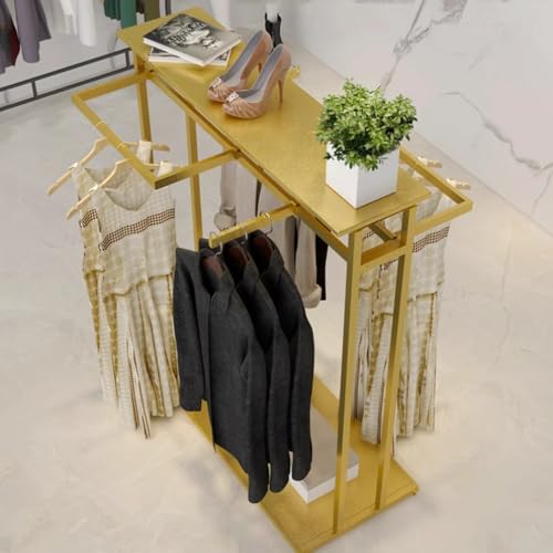 GNYVZXPLQ Rotary Umbrella Drying Rack, Heavy Duty Freestanding Clothing Rack With Shelves Multicolor Multiple Sizes(Gold,150x150cm(59x59inch))