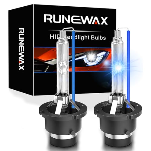 Image of D2S Xenon Bulbs for BMW X5 M3 M5 320i 325i 325Ci 325xi 330i 330xi 330Ci HID Headlamps 2001 2002 2003 2004 2005, 8000K White D2SC1 OEM Replacement 35W Low High Beam Bi-Xenon Headlights, 2-Pack