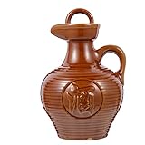 Pots en argile pour boire - le couvercle du vin est scellé avec un matériau d'étanchéité à haute teneur en polymère sans fuite de bonne taille, facile à nettoyer, pratique à utiliser, profitez de votre temps de dégustation de vin, pichet à boisson