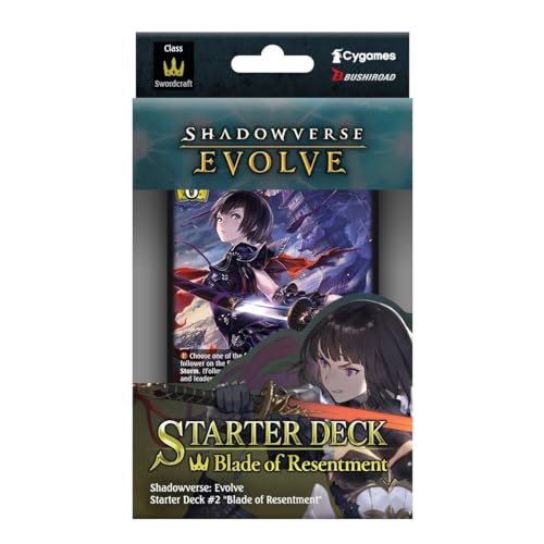 Shadowverse Evolve Starter Deck: Blade of Resentment SD02