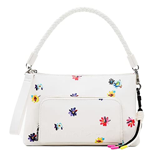 Desigual, BOLS_FRESIA DORTMUND 1000 WHITE Femmes, Blanc, Taille unique