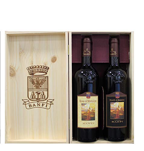  Cassetta 2 Bt 1 Bt Brunello/rosso Di Montalcino Cl 75 Banfi