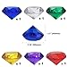 AiFanS 6PCS 60mm Extra Big Diving Gems Pool Toys - Colorful Diamond, Underwater Swim Training Gift for Kids, Summer Water Pool Game Set