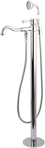 Kingston Brass KS7131DPL Paris grifo para bañera, 9-34" en alcance de la boquilla, cromo pulido