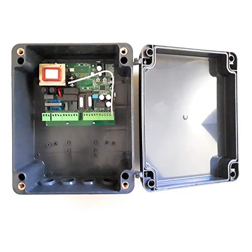 Central cuadro maniobras universal garaje puerta batiente de 1 o 2 hojas para motores de 220v