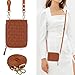 NINKI Wallet for Samsung Galaxy Z Flip 7 Phone Case with Card Holder,Full Body PU Leather Grip Protective Lanyard Purse for Samsung Z Flip 7 Wallet Cover for Galaxy Flip 7 Case with Strap Womens Brown