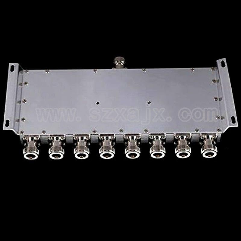 New 8 Way N Power Splitter Freq:800-2500 MHZ N Female Power Divider Signal Cable Splitter Female Divider