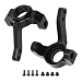 2pcs Aluminum Alloy Front Knuckle Arm for AXIAL RC Model Car SCX10 Upgrade Parts Black