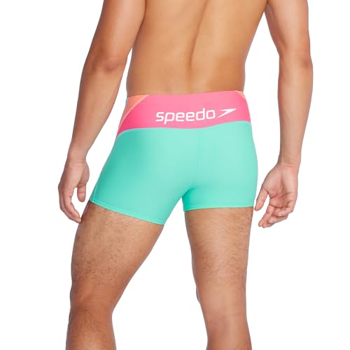 Speedo-Standard-Swimsuit-Square-Leg-Eco-Flex-Beachstar-Arctic-Glass