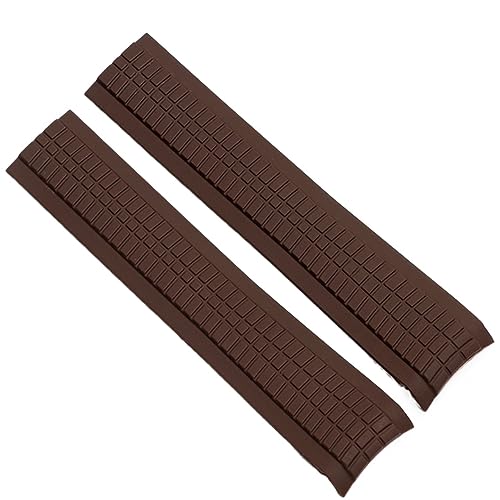 Bande de montre en caoutchouc souple silicone 21 mm pour modèles 5164A 5167A 5168A