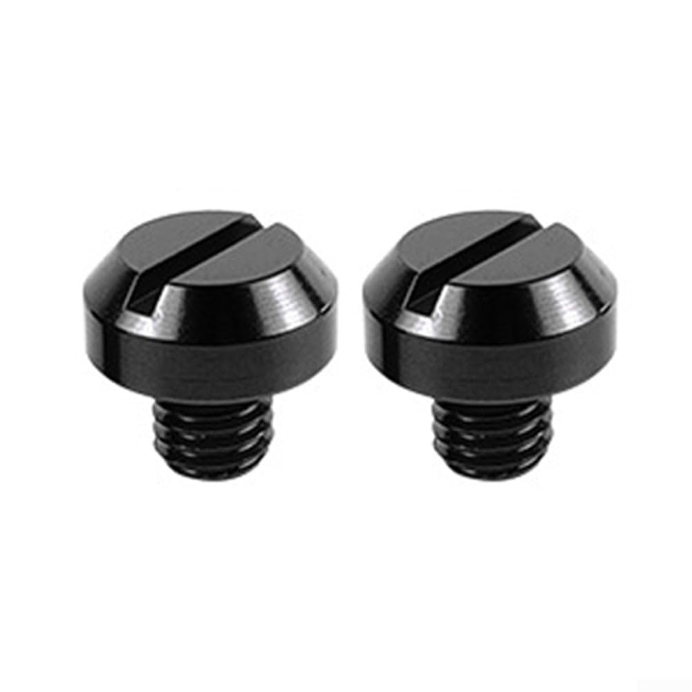 R-timer 2Pcs Motorcycle Mirror Hole Plugs for Suzuki V Strom 1000 Dl1000 dl1000xt vStrom 1050 XT, Blanking Screws Mirror Thread Bolts Handlebar Hole Caps Fillers
