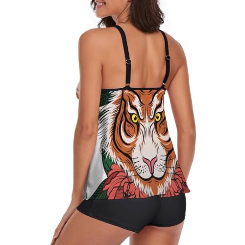 Short de garçon maillot bain tankini stretch et fluide