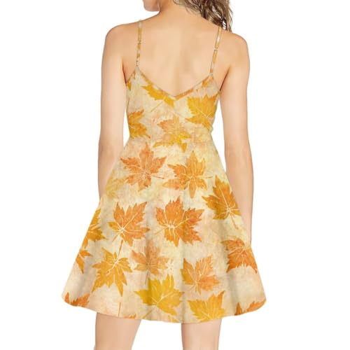 Image of Coloranimal Women's Summer Sleeveless Casual Swing Dresses with Loose Fit Beach Sundress
