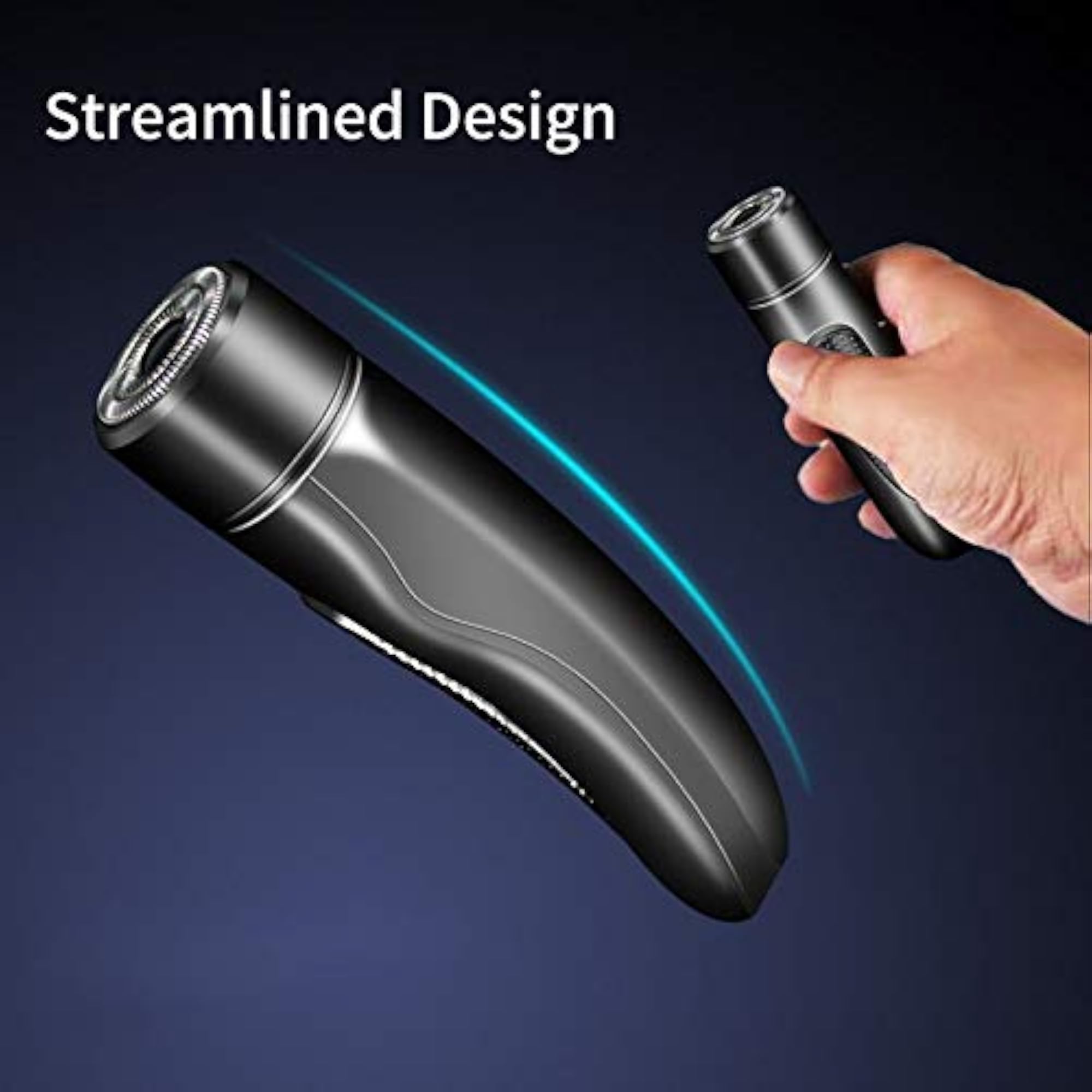 Mini USB Rechargeable Electric Razor Self-service Hair Clipper