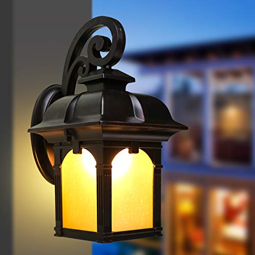 Lampe de jardin escalier extérieur LED pour pilier carré