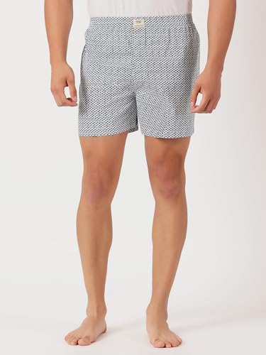 Image of Thomas Scott Men's | Cricket Club | Regular Fit | 100% Cotton | Casual | Woven | Boxer | Shorts | Pack of 3