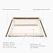 Tutti Bambini CoZee Go 3 in 1 Newborn Bassinet, Travel Cot & Playpen - Scandinavian Walnut/Ecru ((with Waterproof Sheet Included))