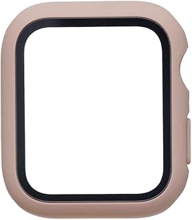 جراب شاشة حماية من الزجاج المقوى للساعة الذكية مقاس 44 ملم، بيج EG-GO-656