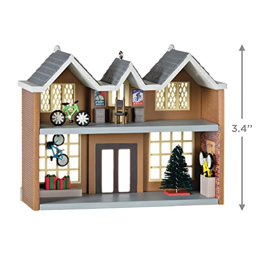 Hallmark Keepsake Christmas Ornament 2022 Year-Dated, Nostalgic Houses And Shops Keepsake Korners Bicycle Shop #TOP4