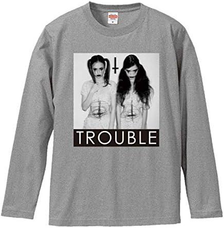 Amazon Lindwurm Tシャツ メンズ 長袖 ロングtシャツ レディース おしゃれ ガール セクシー トラブル ボックスロゴ 十字架 ユニセックス プリントtシャツ Tシャツ カットソー 通販