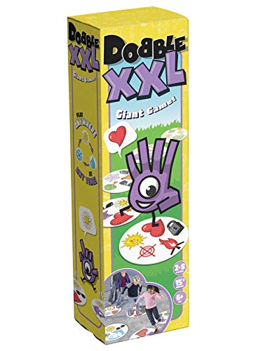 Asmodee, Dobble XXL, Card Game, Ages 6+, 2-8 Players, 15 Minutes Playing Time
