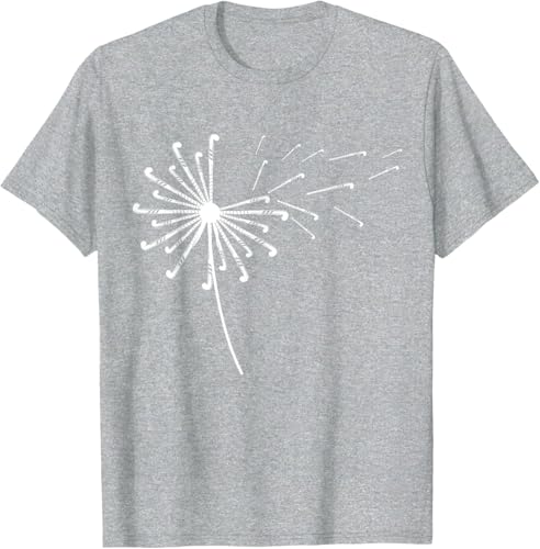 La Mejor Selección de Ropa de Hockey sobre hierba los 5 mejores. 40 iDestiner - Camiseta de hockey sobre diente de león para jugador de hockey sobre hierba, gris, XX-Large