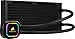 immagine 6Corsair iCUE H100i RGB PRO XT Sistema di Raffreddamento a Liquido per CPU, Radiatore da 240 mm, Due Corsair ML Ventole PWM da 120 mm, 400-2400 RPM, Testina Pompa RGB Dinamica Multizona, Nero