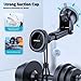 APPS2Car for MagSafe Car Mount, Magnetic Phone Holder for Car Dashboard Windshield iPhone Mount Holder Compatible with iPhone 17 16 15 14 13 12 Pro Plus Max, 17 Strong Magnets, Charging Not Supported