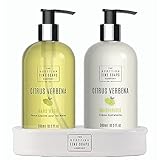 scottish food restaurant edinburgh Veganfreundlich The Scottish Fine Soaps Company Citrus Verbene Hand Care Set Hand Wash & Moisturiser 2x300 ml