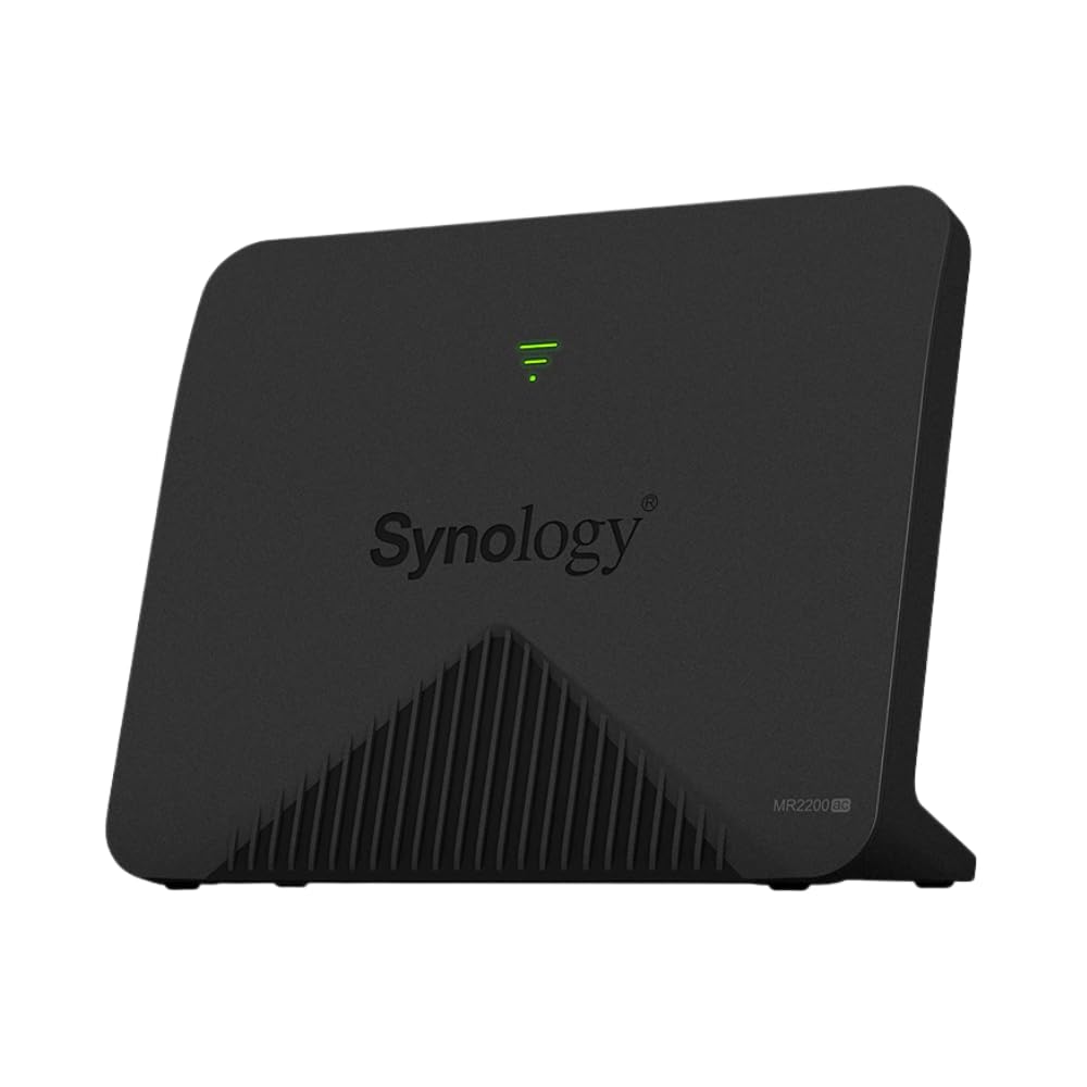 Synology MR2200AC wireless router Gigabit Ethernet Dual-band (2.4 GHz / 5 GHz) Black