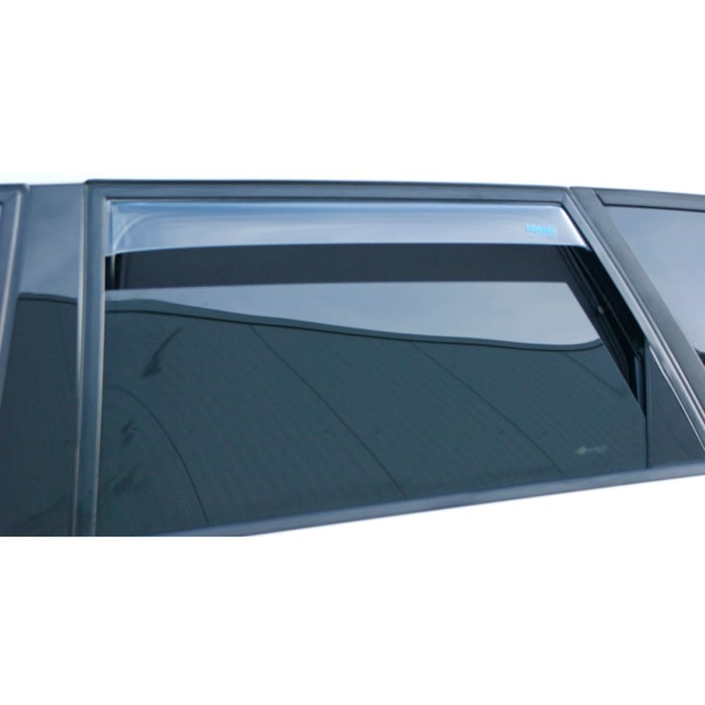 ClimAir Windabweiser-Set Vorne Für Ford EcoSport JK8 (ab 2014) – Rauchgrau, 2-teilig, Mit Parkscheibe & ABE